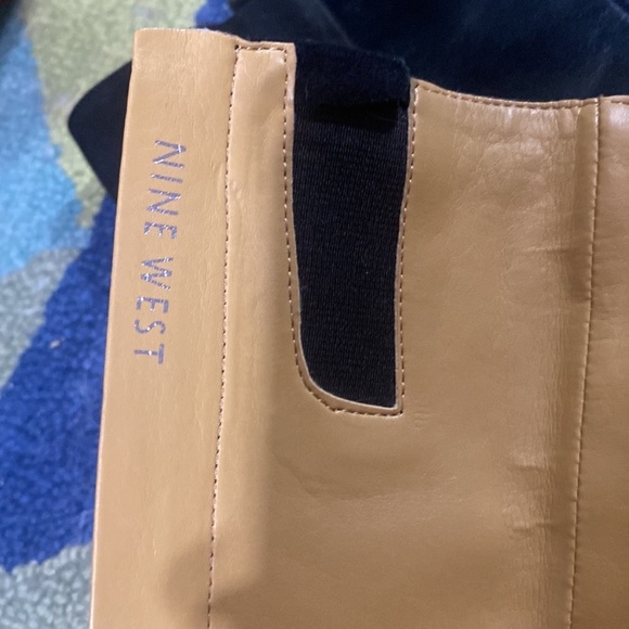 137. Nine West leather tall boots - Picture 5 of 14
